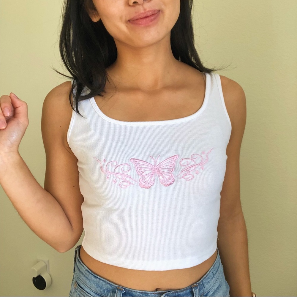 Y2k butterfly top